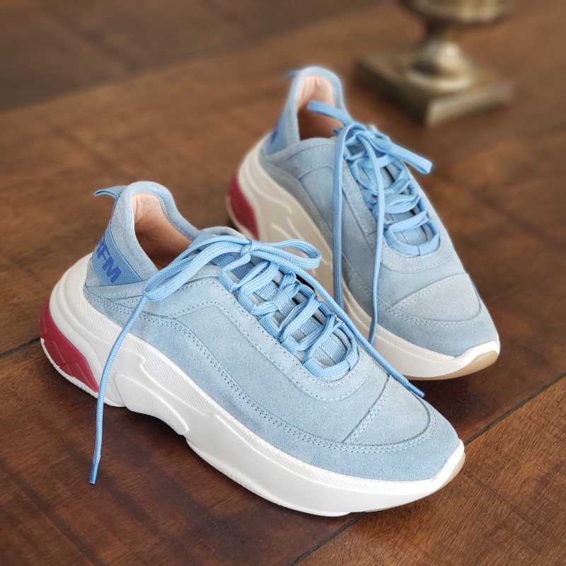 Tenis Sneaker Camurca Lanca Perfume Conquest Concept Store Bagy Tenis Sneaker Camurca Lanca Perfume Conquest Concept Store Bagy