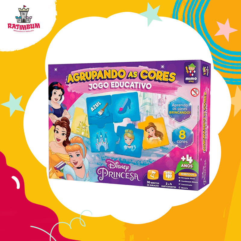 Jogos Educativos Disney Princesas - Aprenda Brincando - Vários