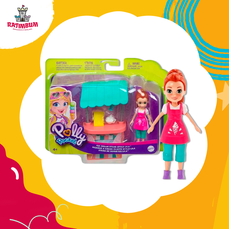 Polly Pocket, Ice Cream, Boneca Lila : : Brinquedos e Jogos