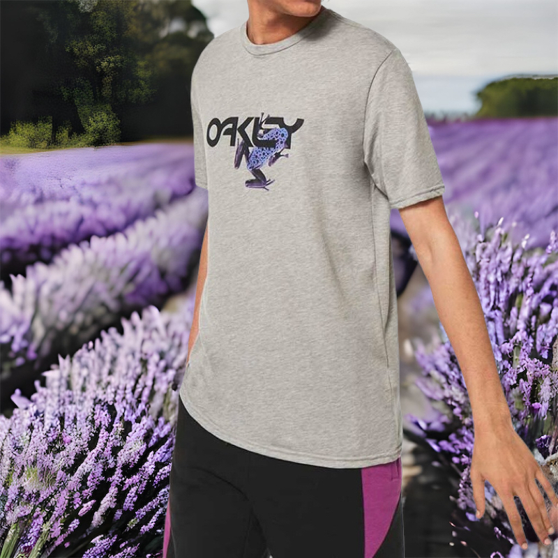 Camiseta Oakley Frog Cinza - Compre Agora