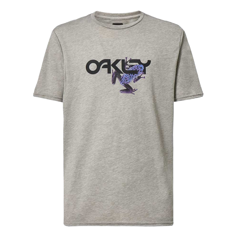 Oakley Camiseta feminina Ultra Frog B1b Rc, New Granite Heather, Medium
