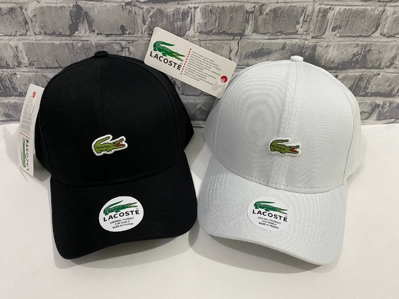 Boné Lacoste mini croc com fita de couro - PICKERS