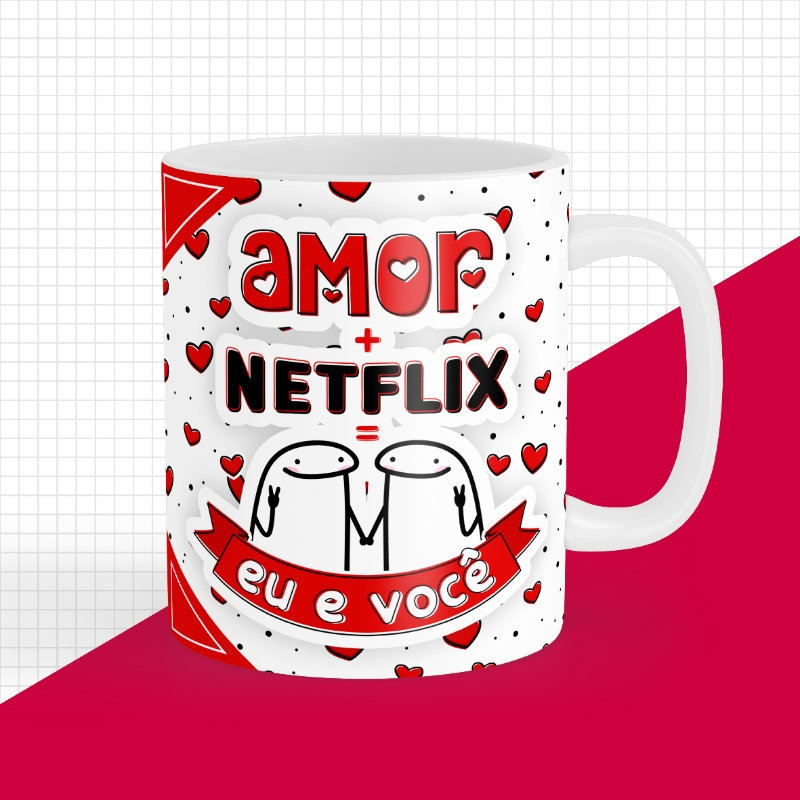 Caneca Dia dos Namorados FLORK - Você Roubou Meu Coração