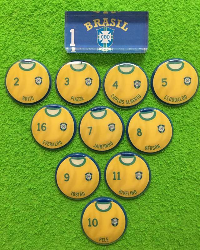 1 Jogo / Time / Seleção de Futebol de Botão Brasil