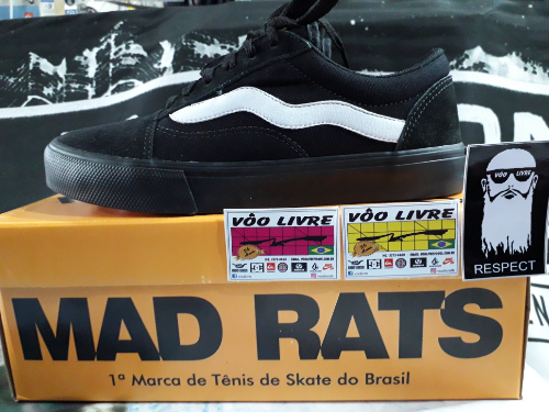 Tênis Mad Rats Golden Camel  O Primeiro tênis de Skate do Brasil